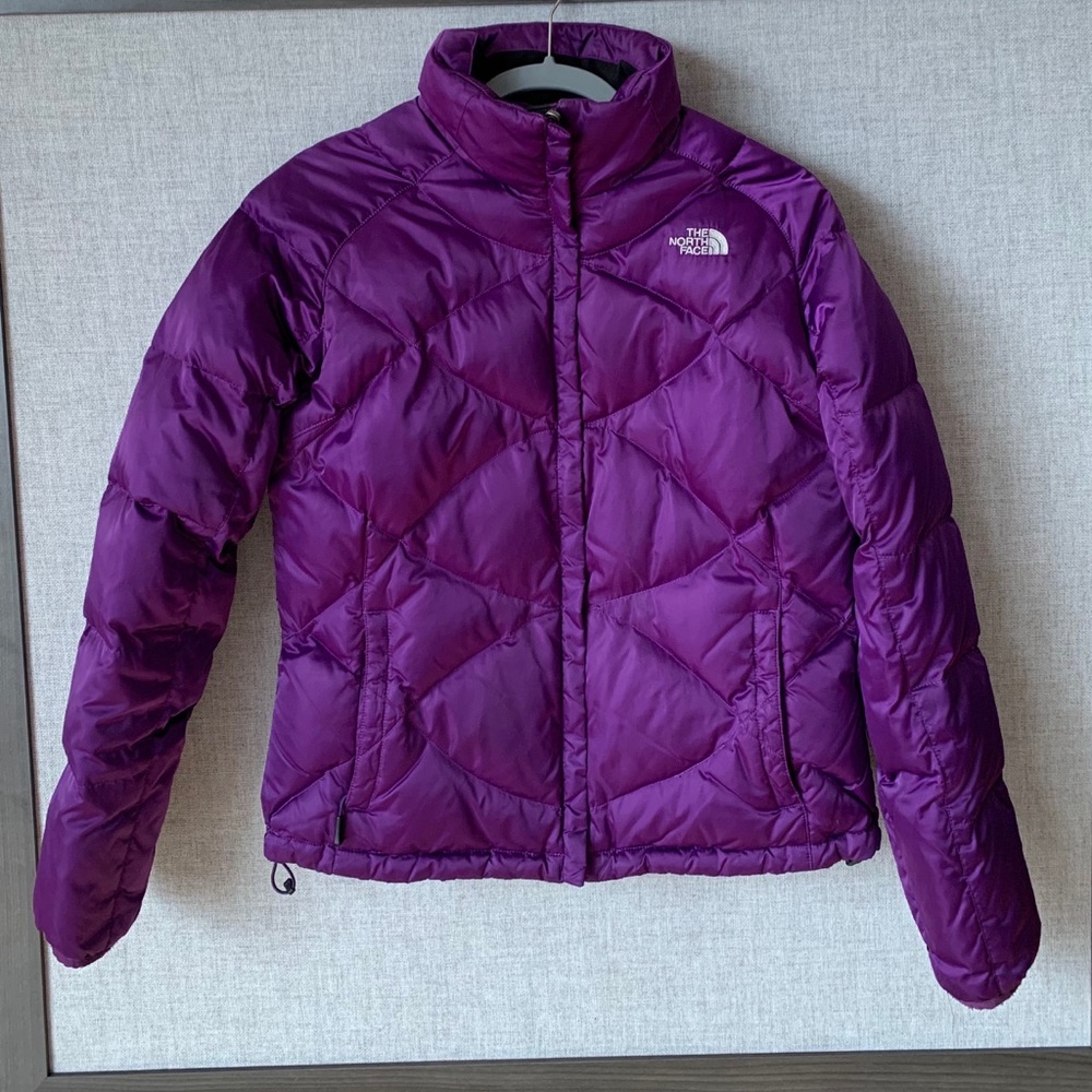 Purple North Face Coat